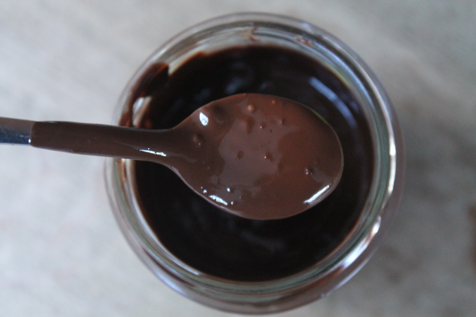 BOVETTI - Fondue de chocolat noir (l'après)