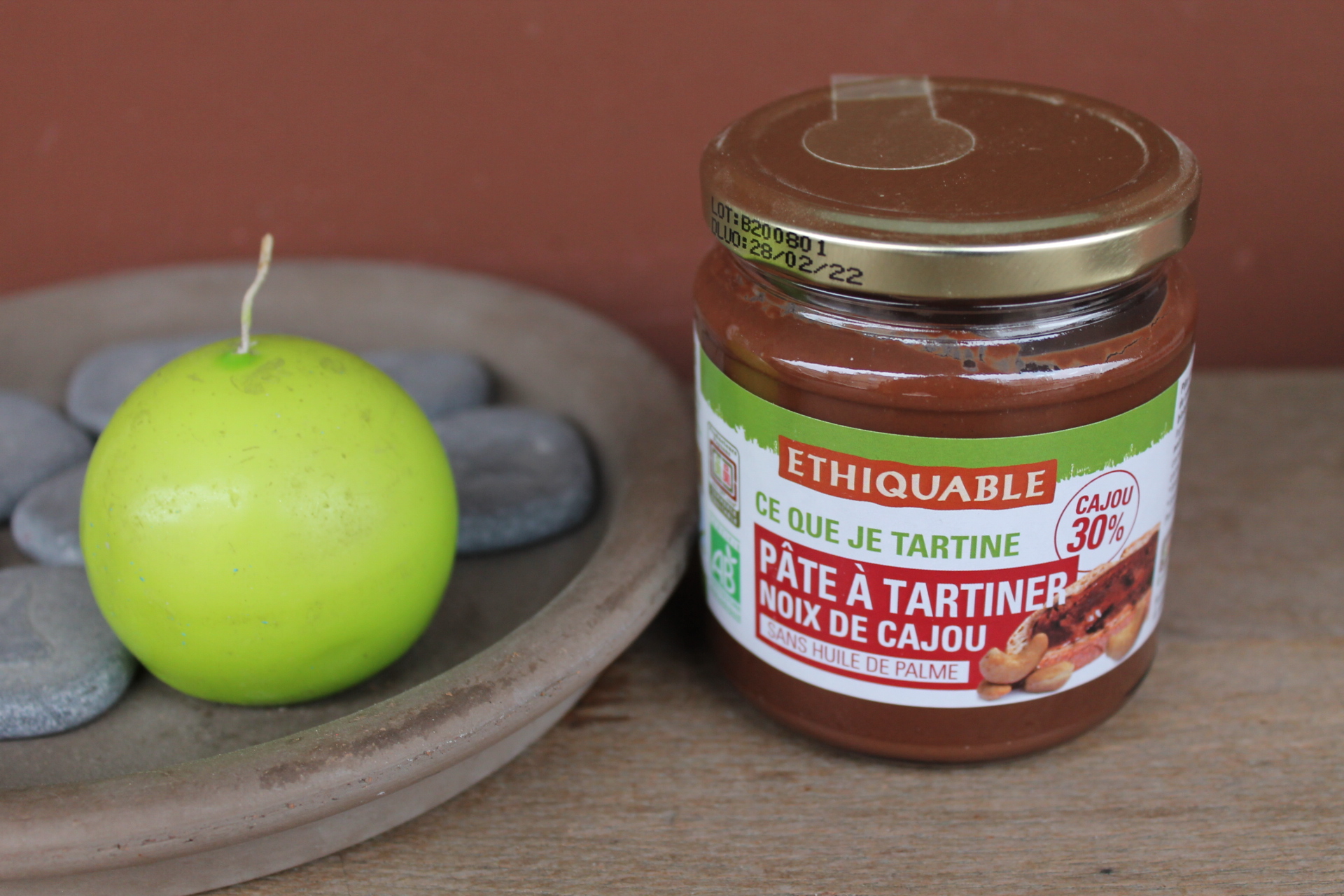 ETHIQUABLE – Pâte à tartiner Noix de Cajou 