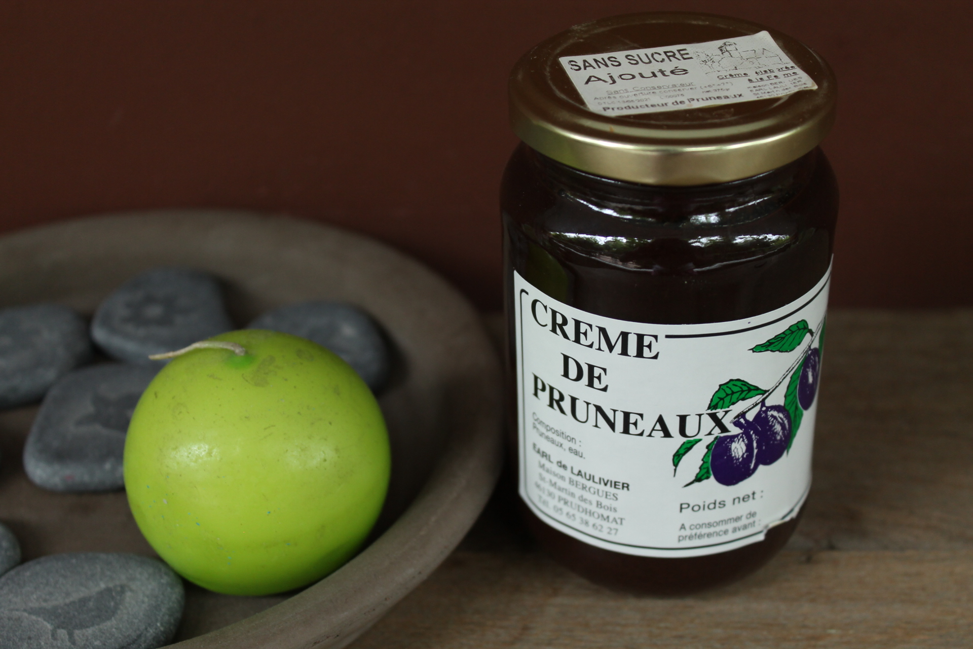 EARL de LAUVILIER / MAISON BERGUE – Crème de Pruneaux 