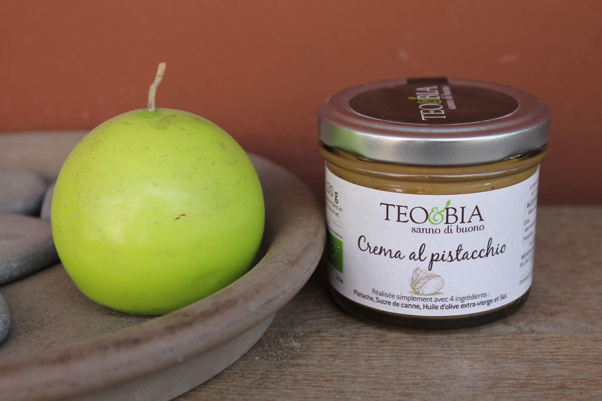 TEO & BIA - crème de pistache 