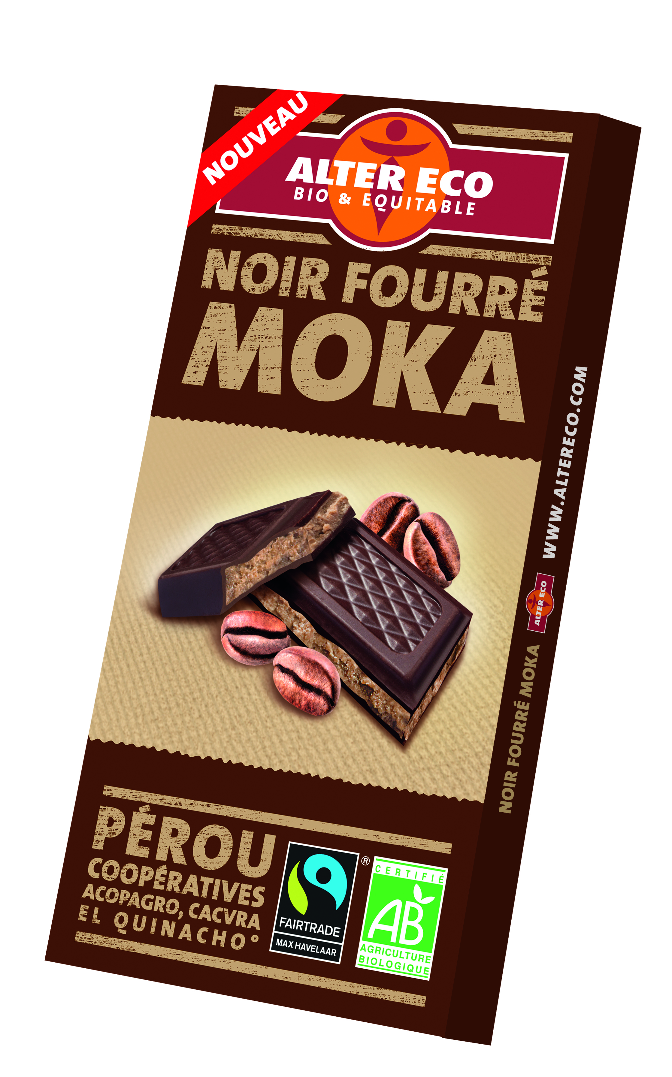 ALTER ECO - Noir fourré moka