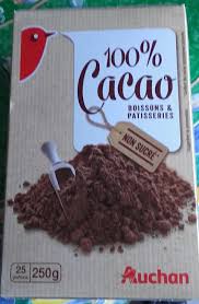 AUCHAN - 100 % Cacao poudre 