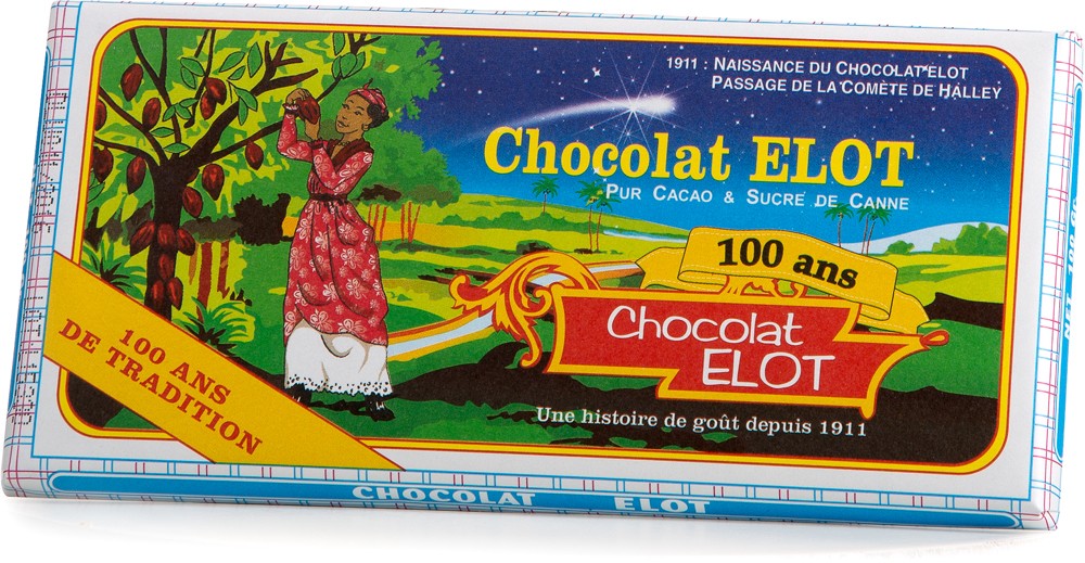 ELOT CHOCOLAT - tablette pur cacao et sucre de canne 