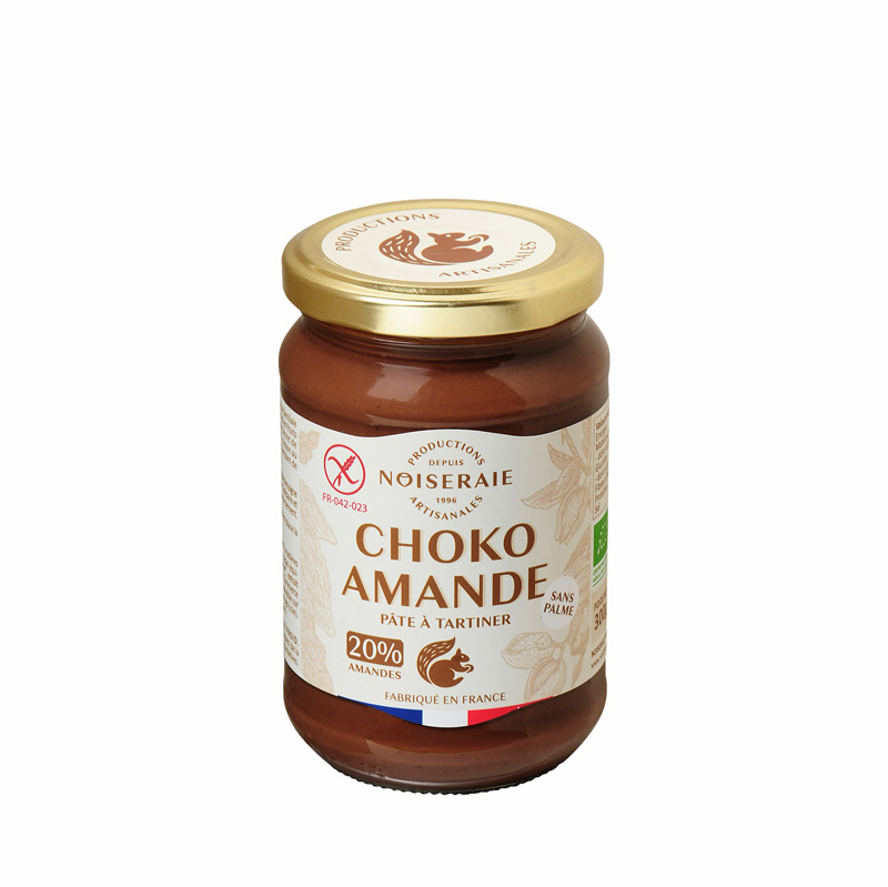 NOISERAIE PRODUCTIONS - Choko Amande 18% amande (nouveau pot)