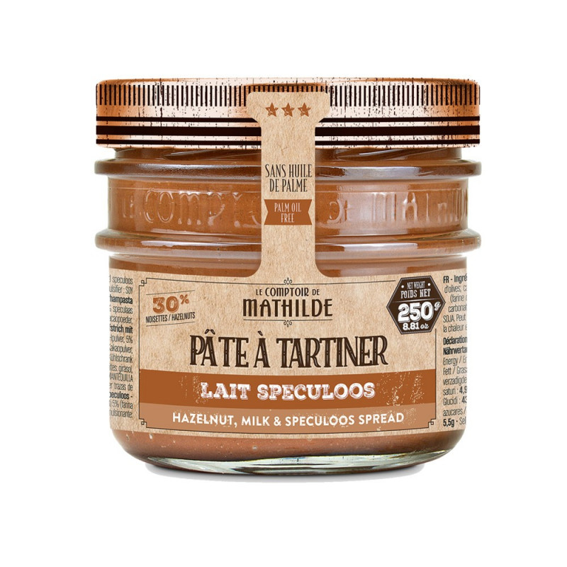 Comptoir de Mathilde Lait Noisettes Speculoos