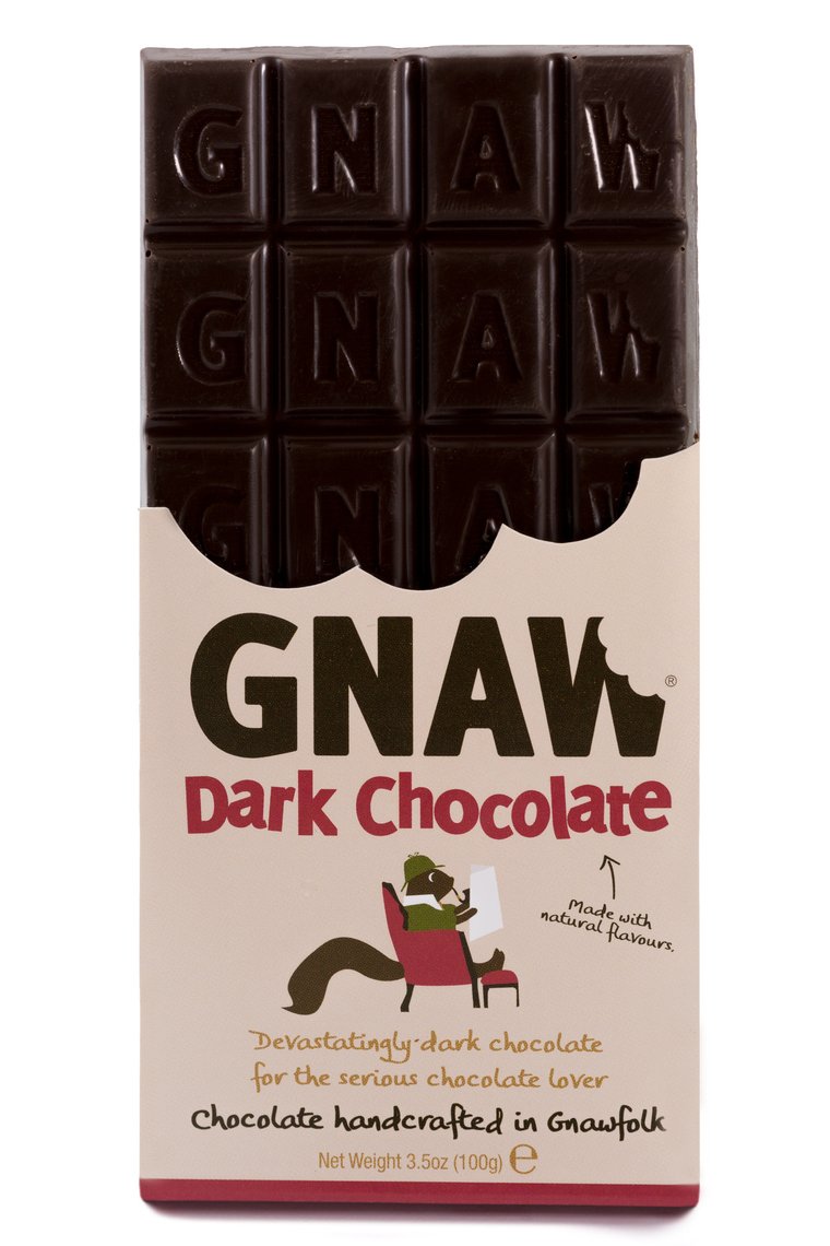 GNAW - Tablette de chocolat noir 