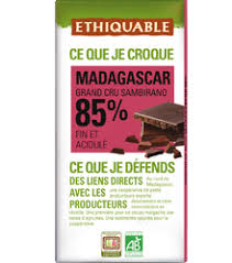 ETHIQUABLE - Grand Cru Esmeraldas 85 % Madagascar