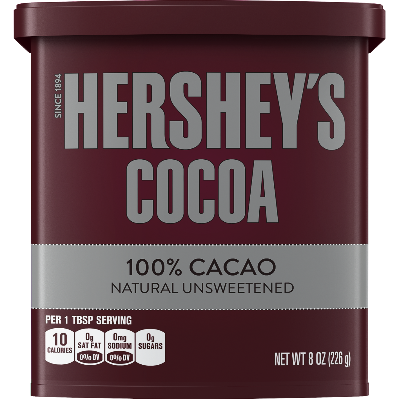 HERSHEY - Poudre de cacao 100 % 