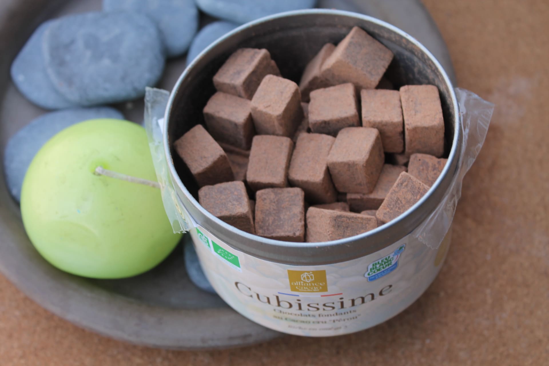 ALLIANCE CACAO – Les Cubissimes Bleu Blanc Cœur