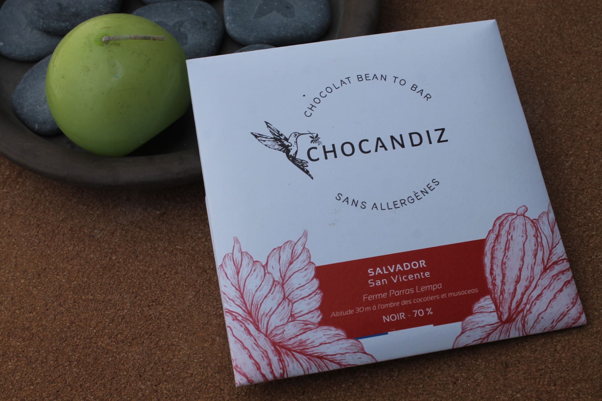 CHOCANDIZ – Tablette Salvador Noir 70 %