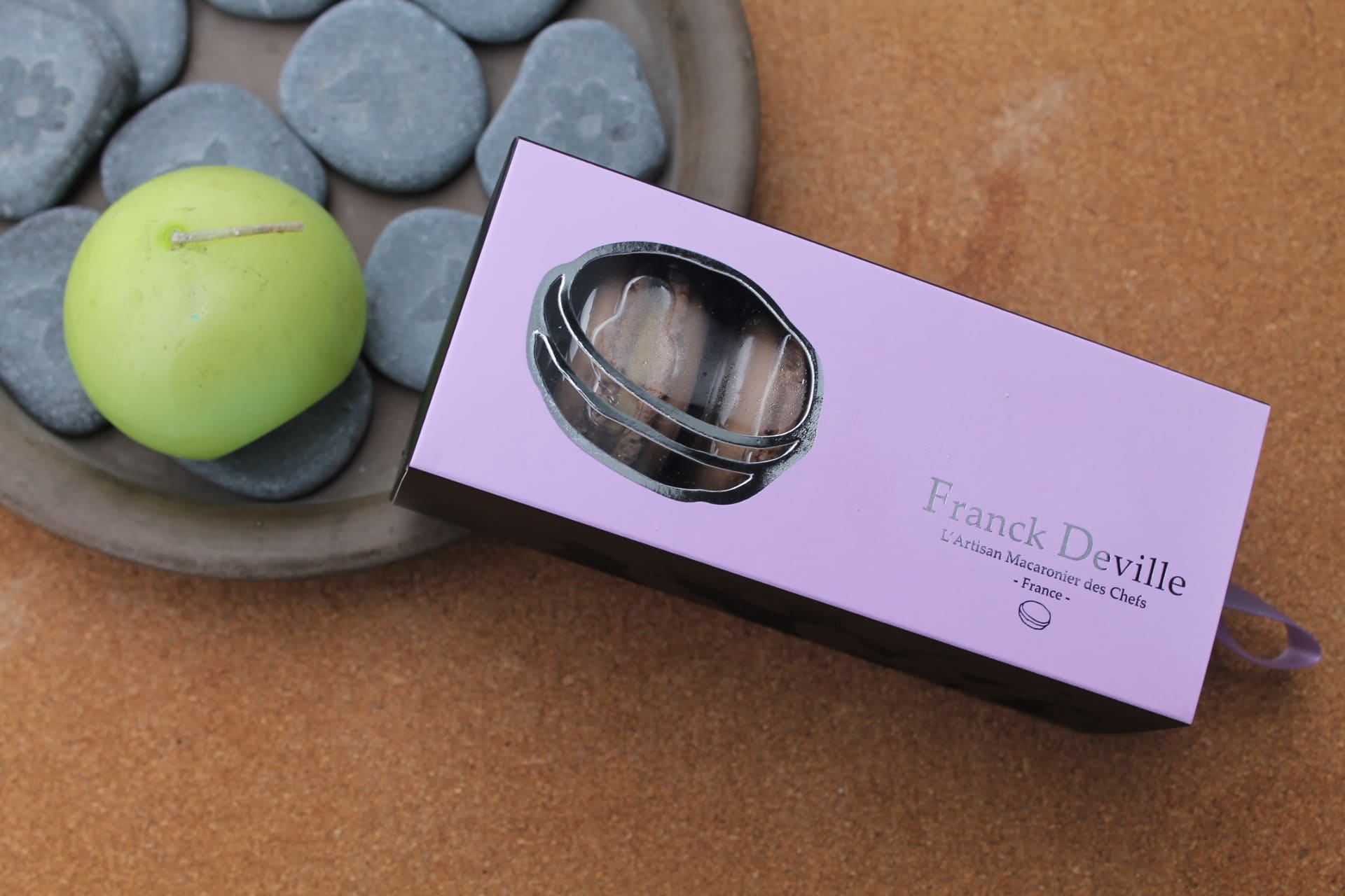 FRANCK DEVILLE – Coffret 4 macarons foie gras chocolat