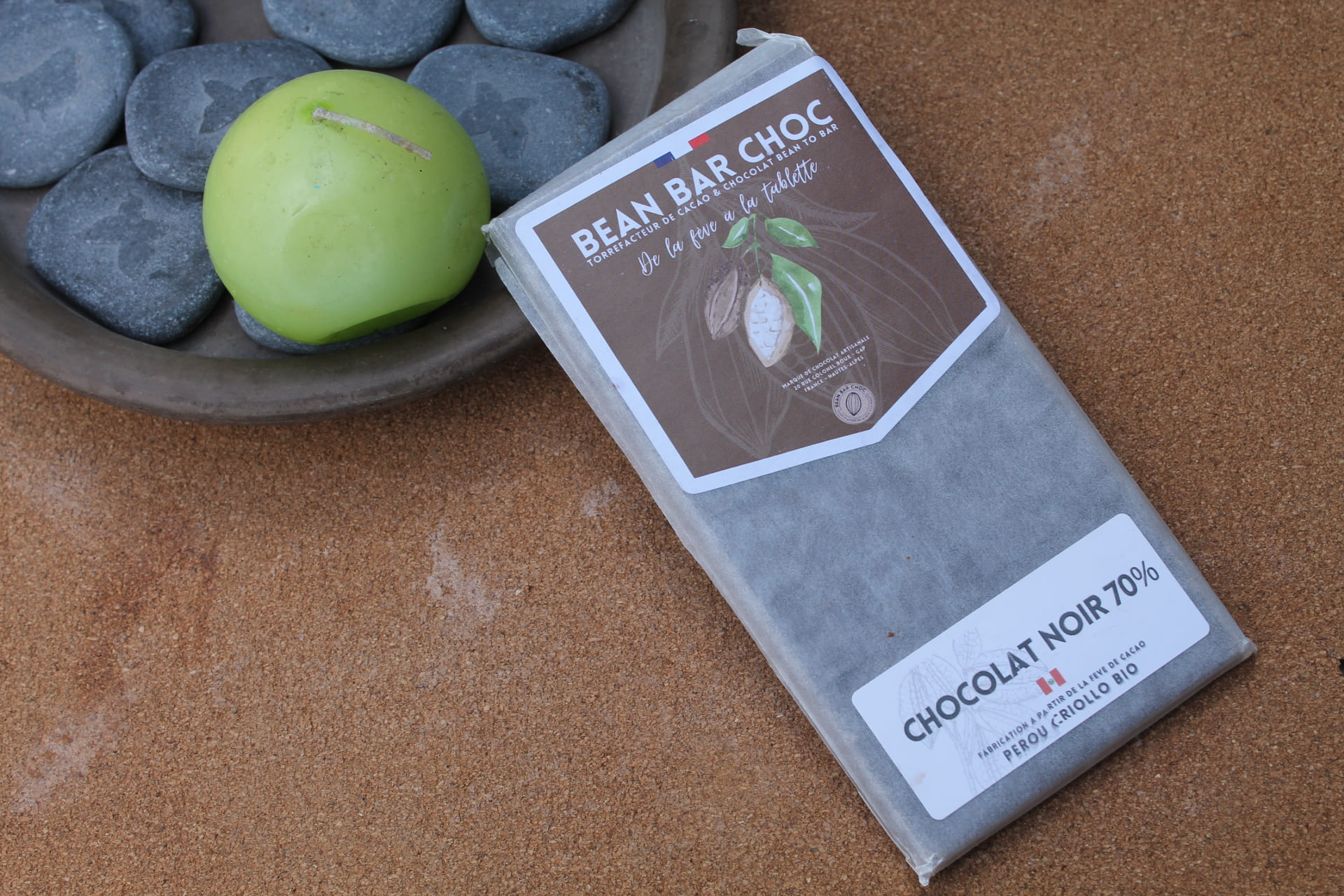 BEAN BAR CHOC – Tablette Chocolat Noir Pérou 70 %