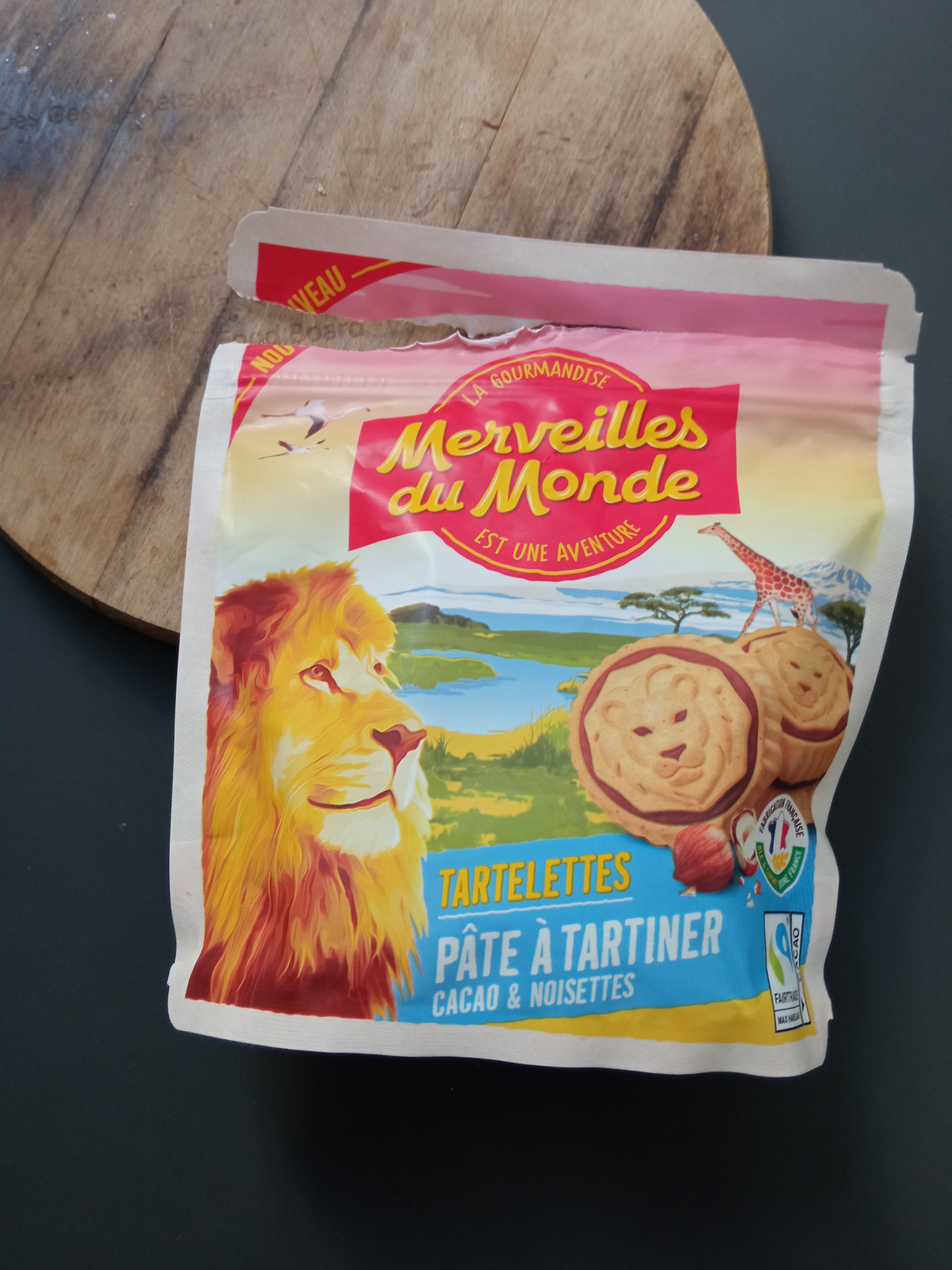 MERVEILLES DU  MONDE - Tartelettes Pâte à tartiner cacao & noisettes