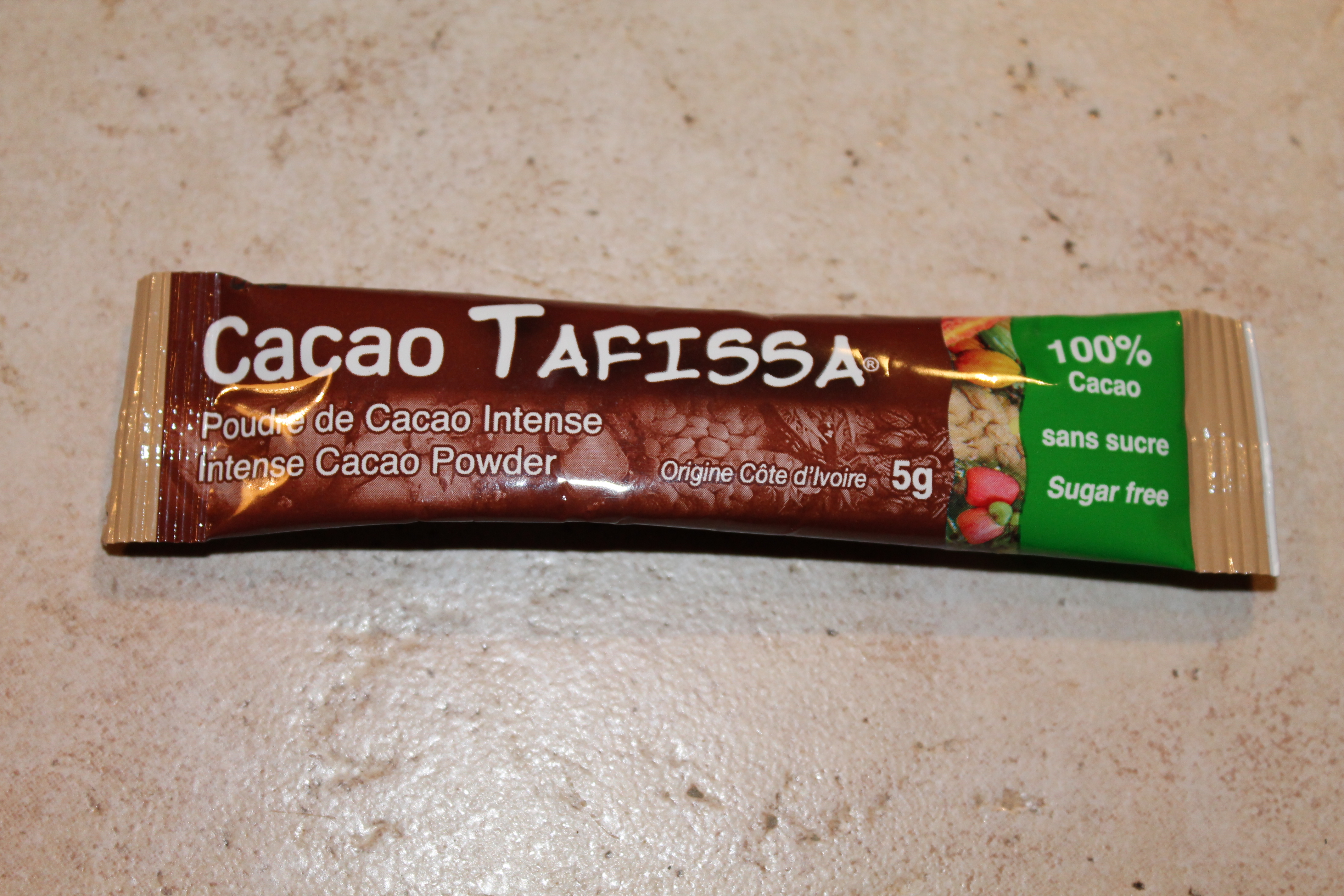 TAFISSA - Stick de poudre de cacao 100 % 