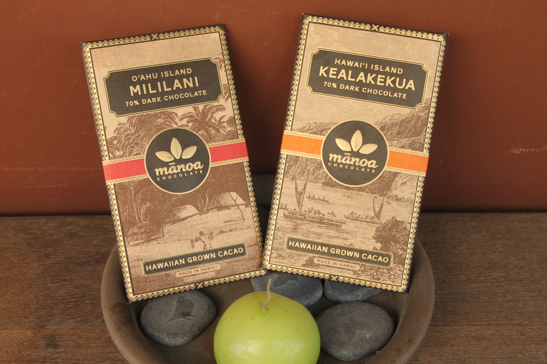 MĀNOA CHOCOLATE - Tablette 70% Mililani/Kealakekua