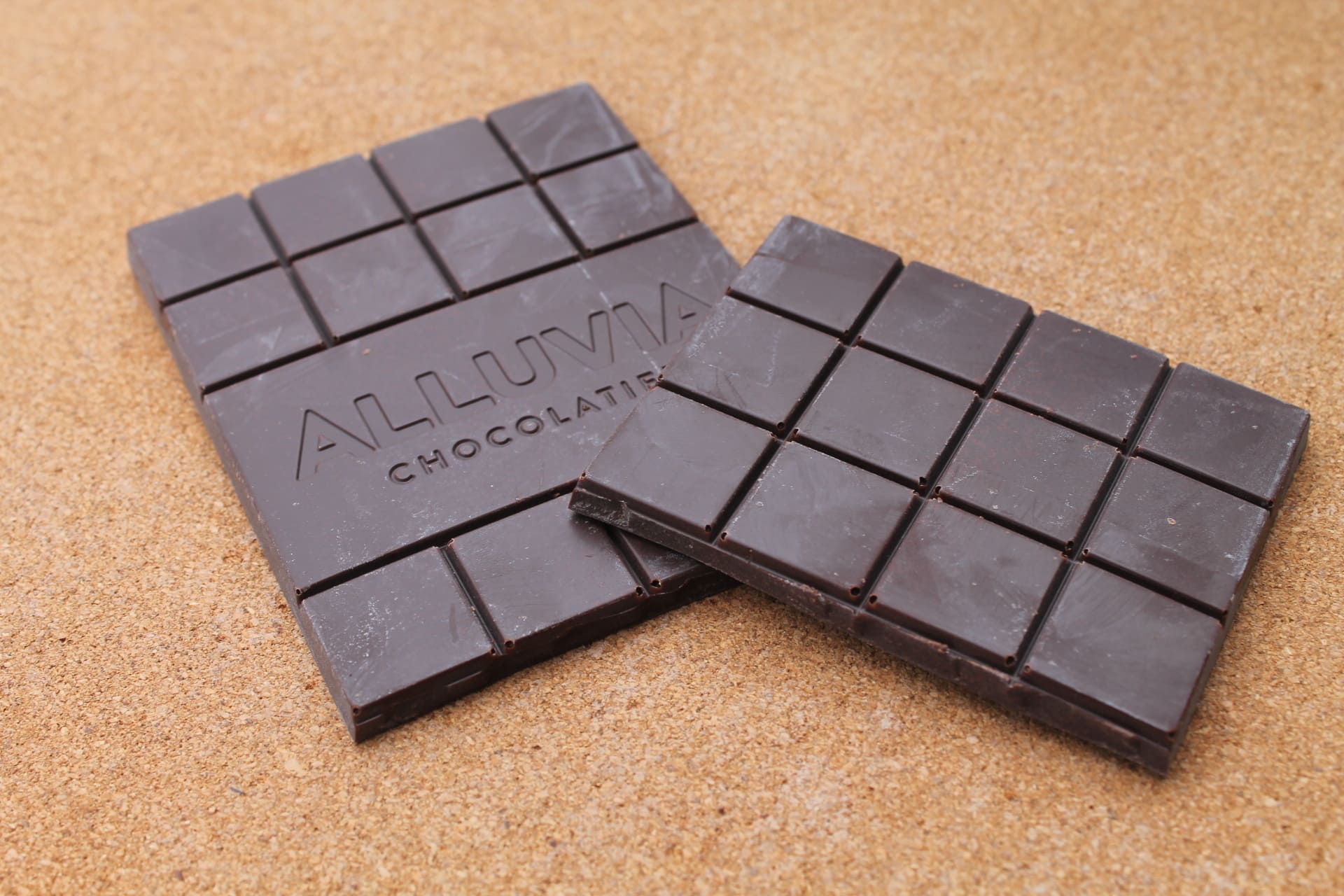 ALLUVIA® - Dark Chocolate 100 % morceaux 