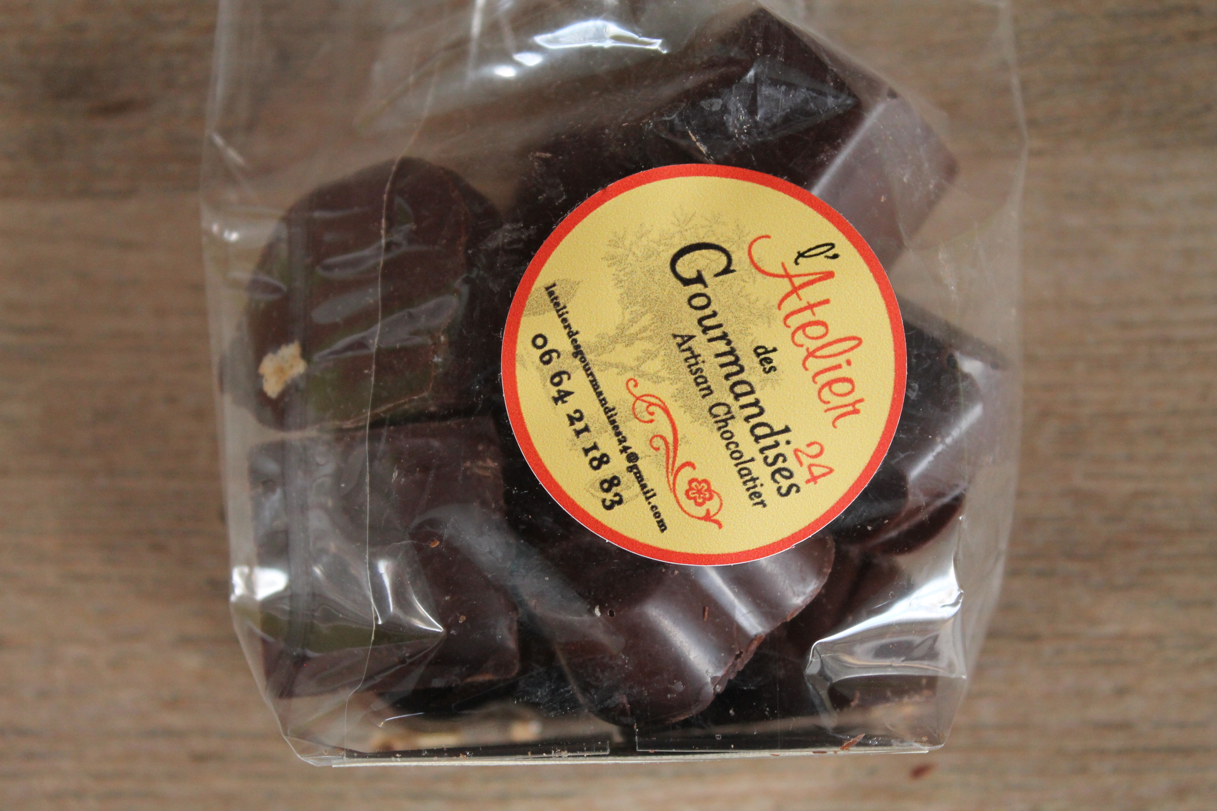 L'ATELIER DES GOURMANDISES - Bonbons Noir (sachet)