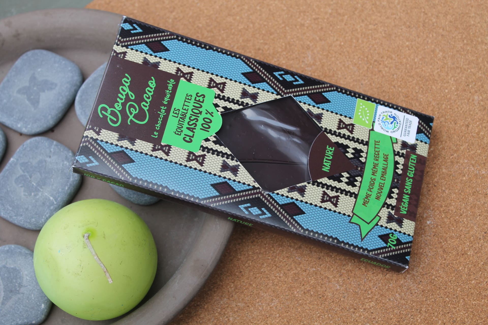 BOUGA CACAO – Equitablette Classique 100 % Nature