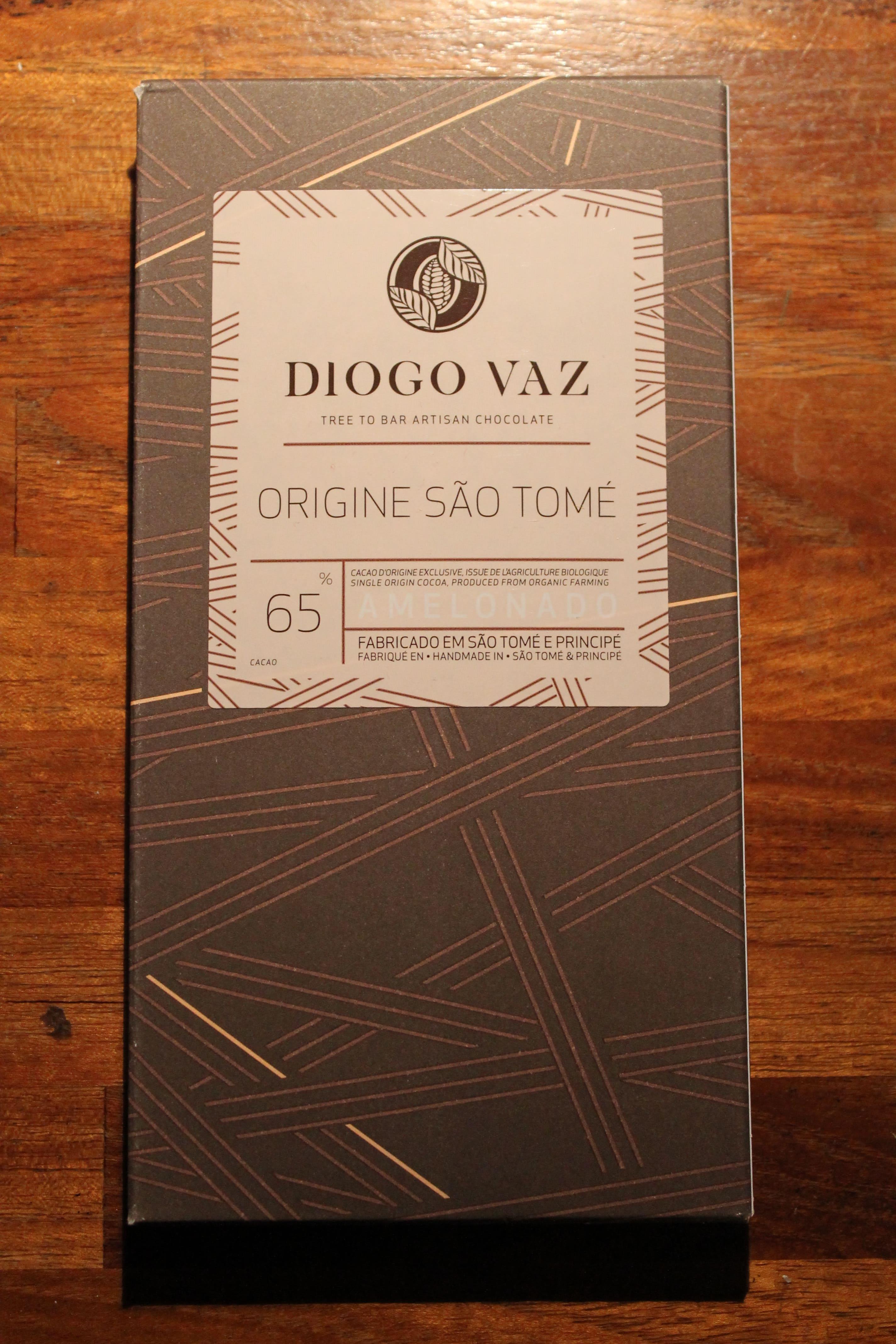 DIOGO VAZ - Unroasted Sao Tome 65% Almelonado