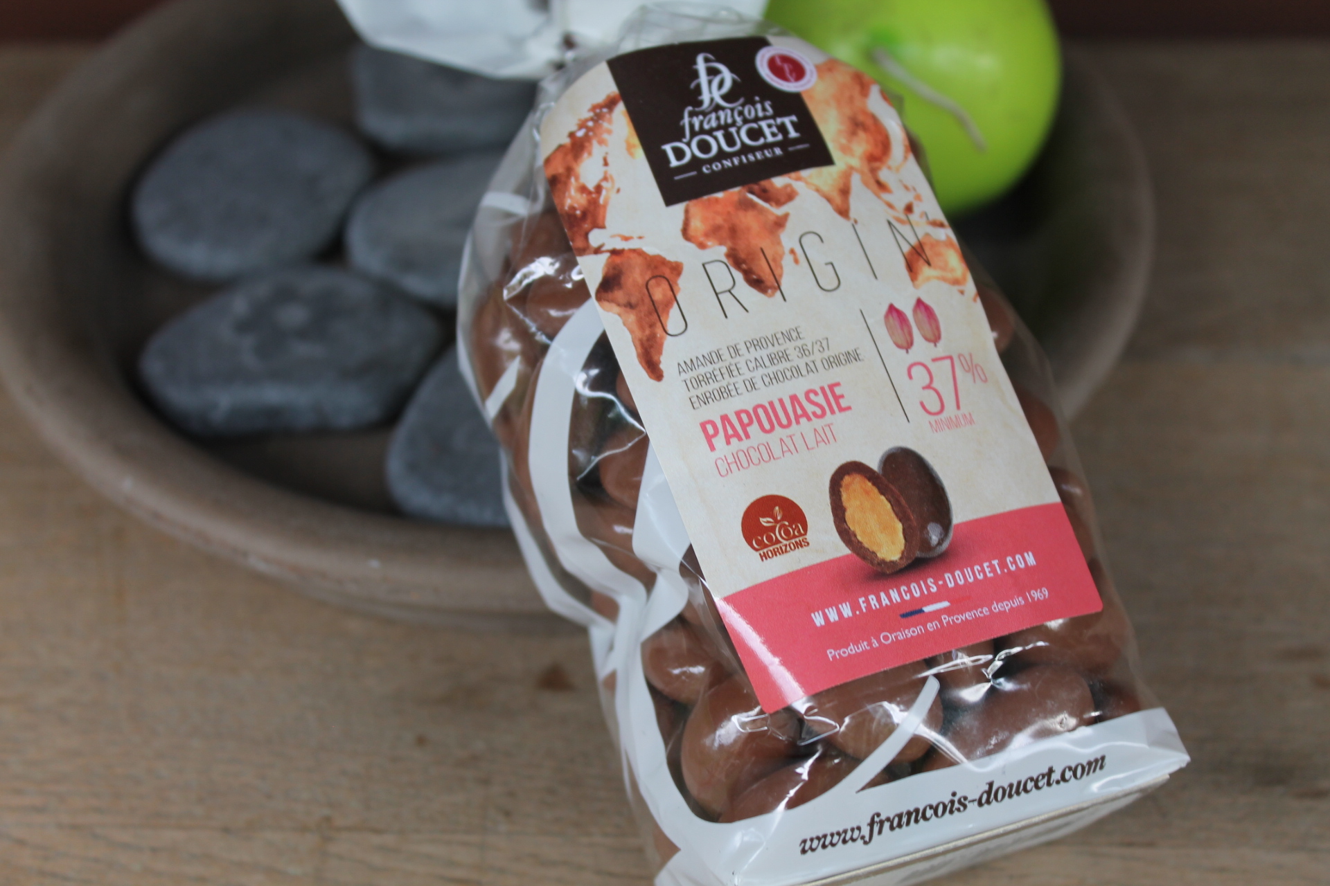 FRANCOIS DOUCET - Origin Amandes Chocolat Lait Papouasie