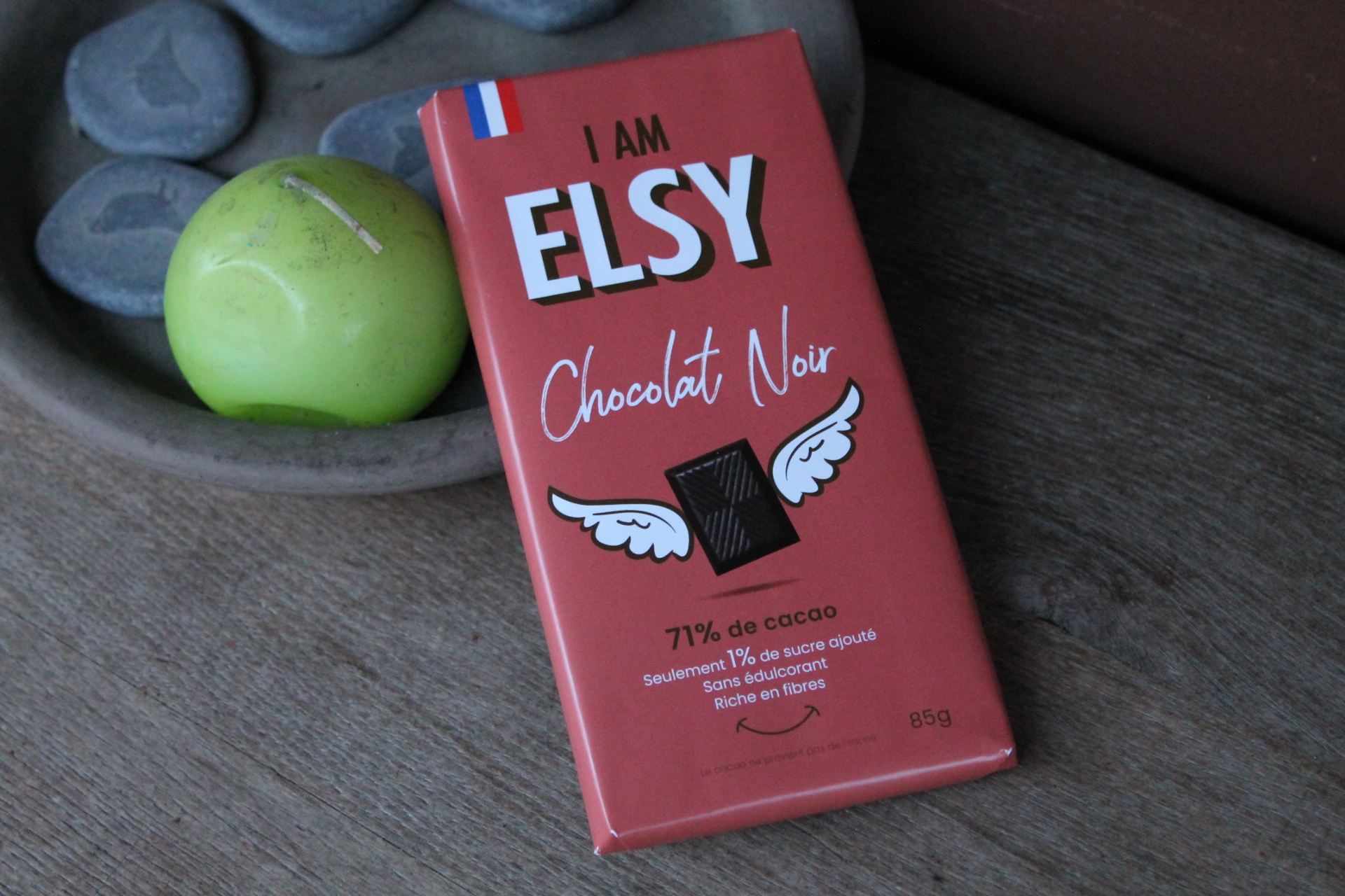 ELSY - Tablette chocolat noir 71% 