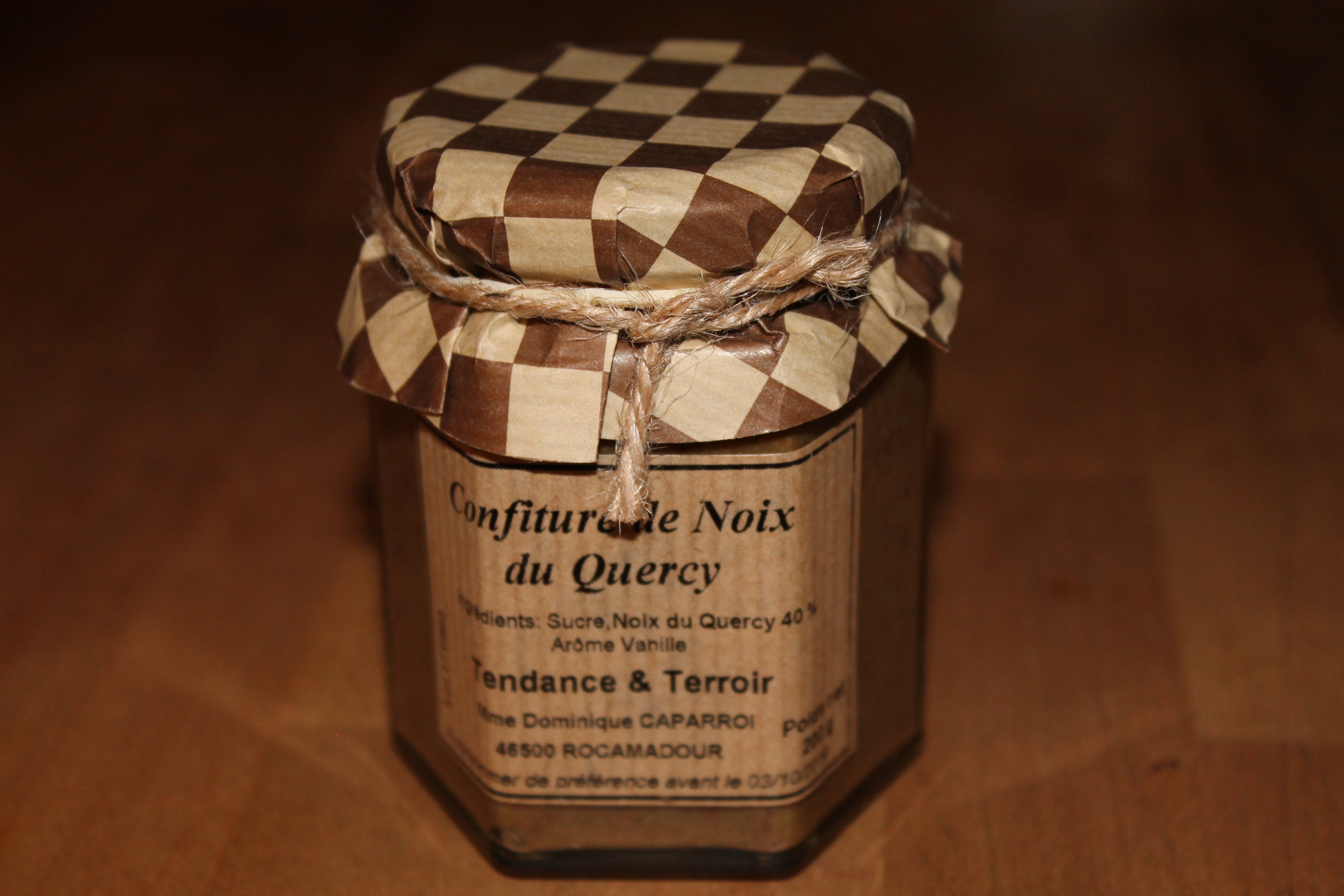 TENDANCE & TERROIR - Confiture de Noix du Quercy
