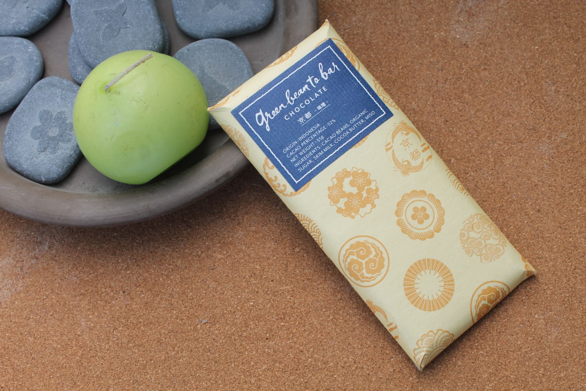 GREEN BEAN TO BAR CHOCOLATE - Tablette Indonesia Miso Blanc