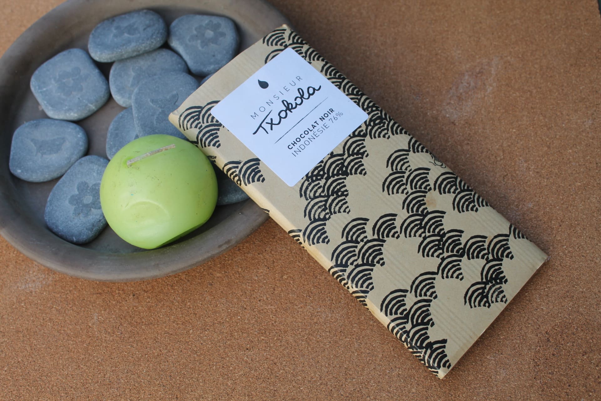 MONSIEUR TXOKOLA – Tablette Chocolat noir Indonésie 76 %