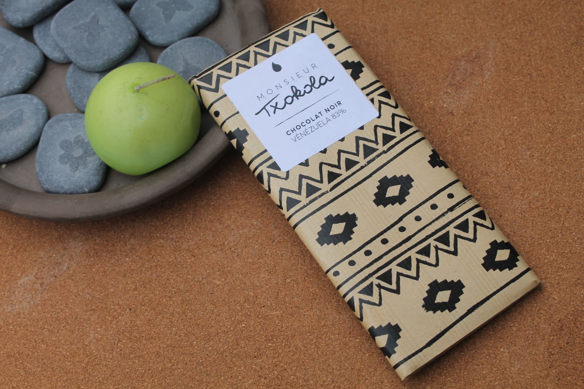 MONSIEUR TXOKOLA – Tablette Chocolat noir Venezuela 83 %