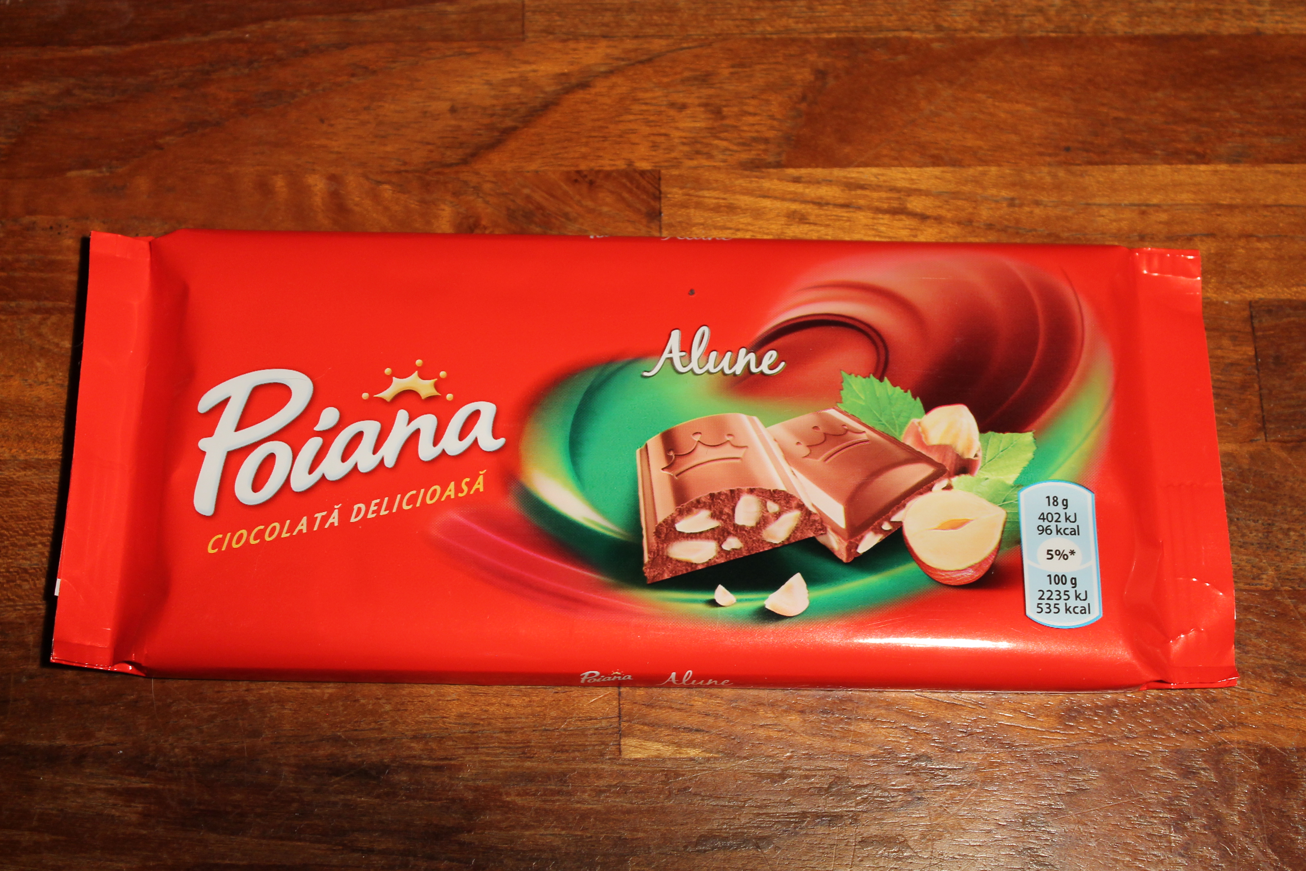 POIANA - tablette chocolat au lait 