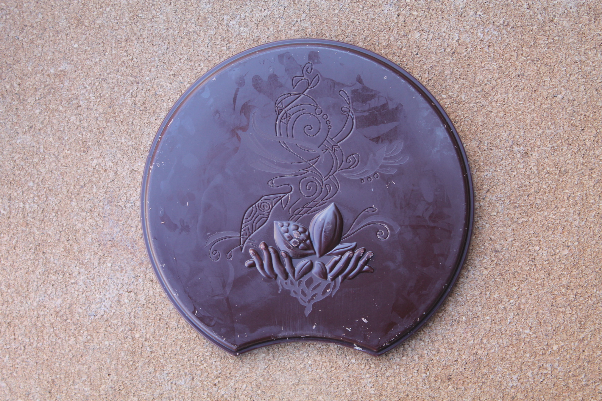 SONGES & CACAO – Tablette Chocolat Noir Cru 75 %Pérou aspect