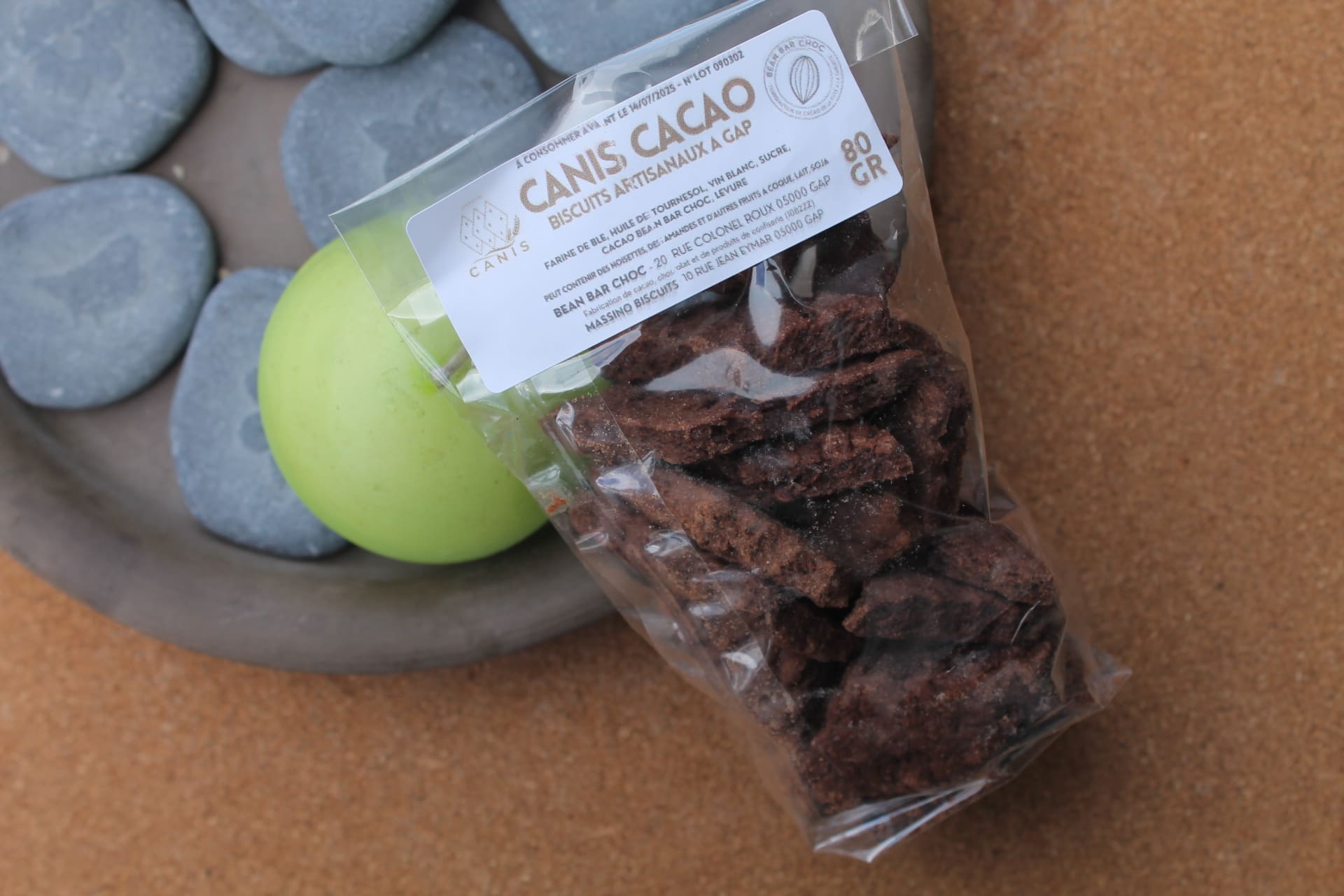 BEAN BAR CHOC / MASSIMO BISCUITS – Biscuits Canis Cacao