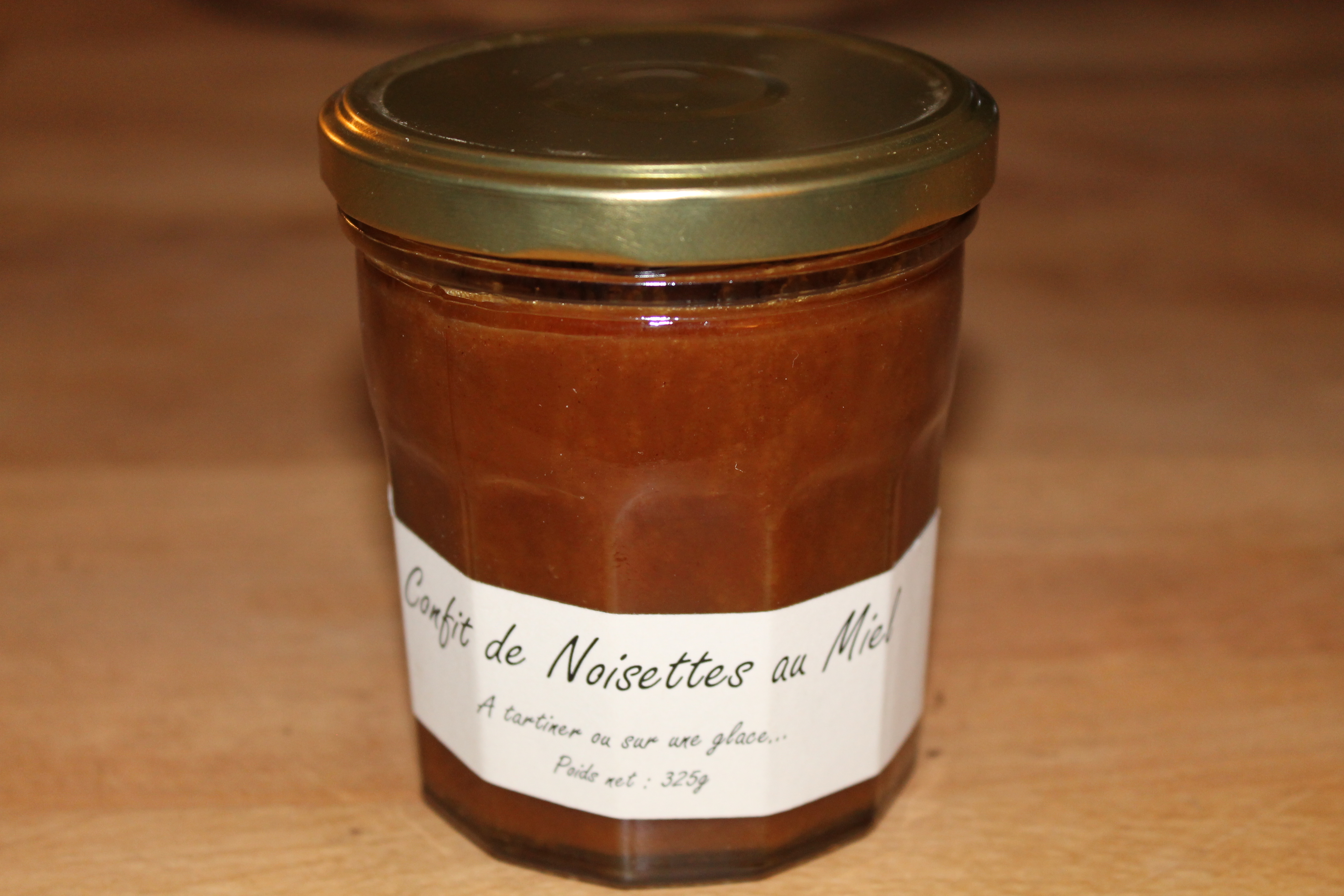 GAEC LE CORBEAU BLANC - Confit de Noisettes au Miel 