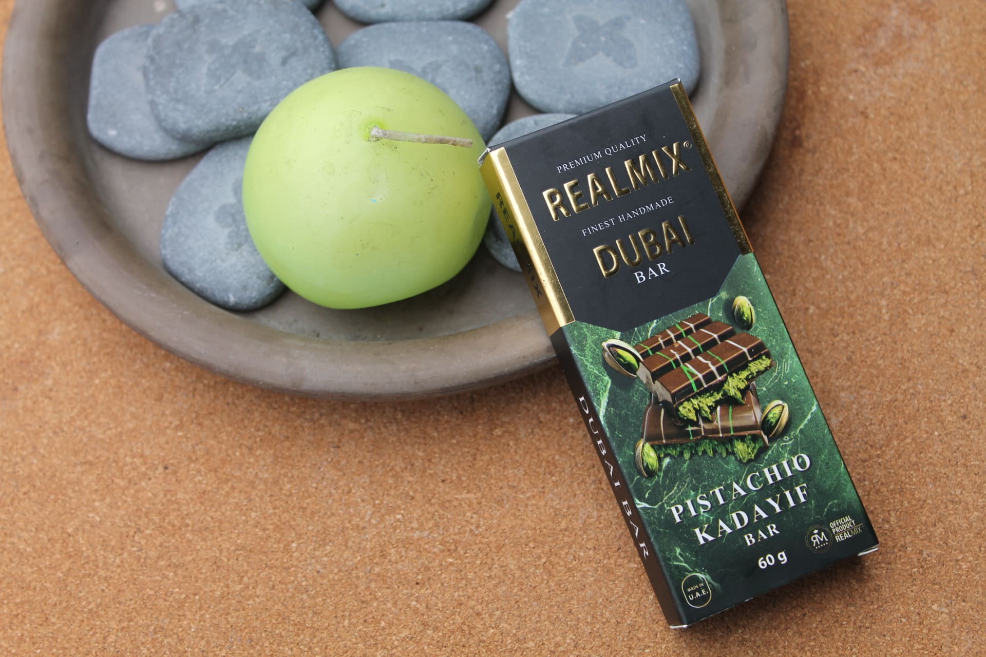 REALMIX® DUBAI BAR – Pistachio Kadayif Bar 