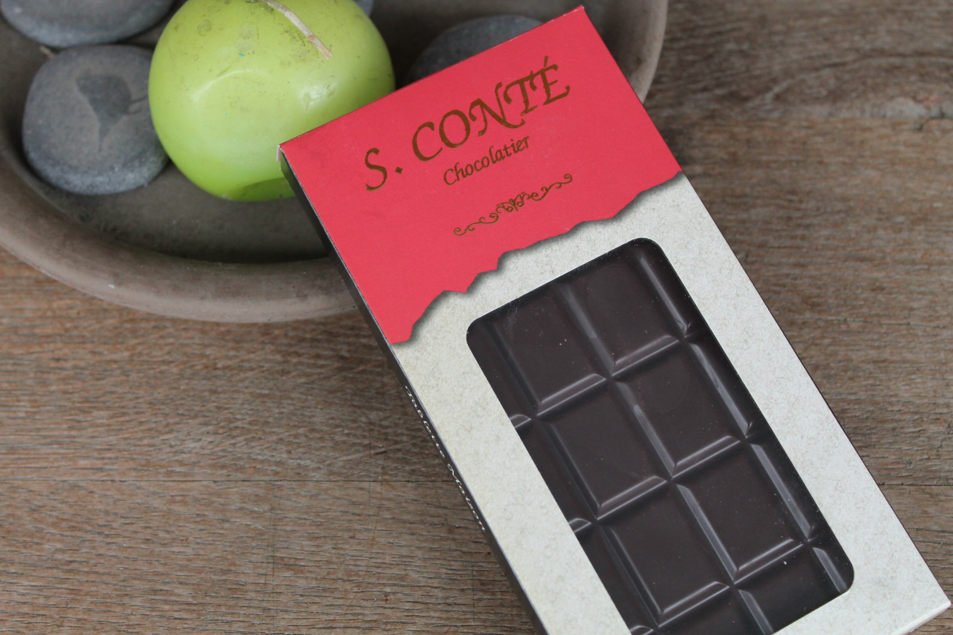 PATISSERIE CONTE - Tablette chocolat noir 70%