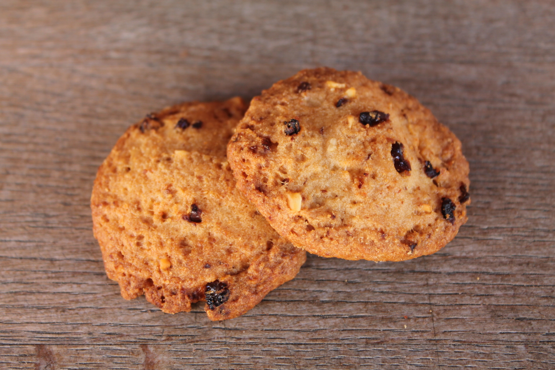 MIOUM - Cookies cranberries/éclats d'amandes 