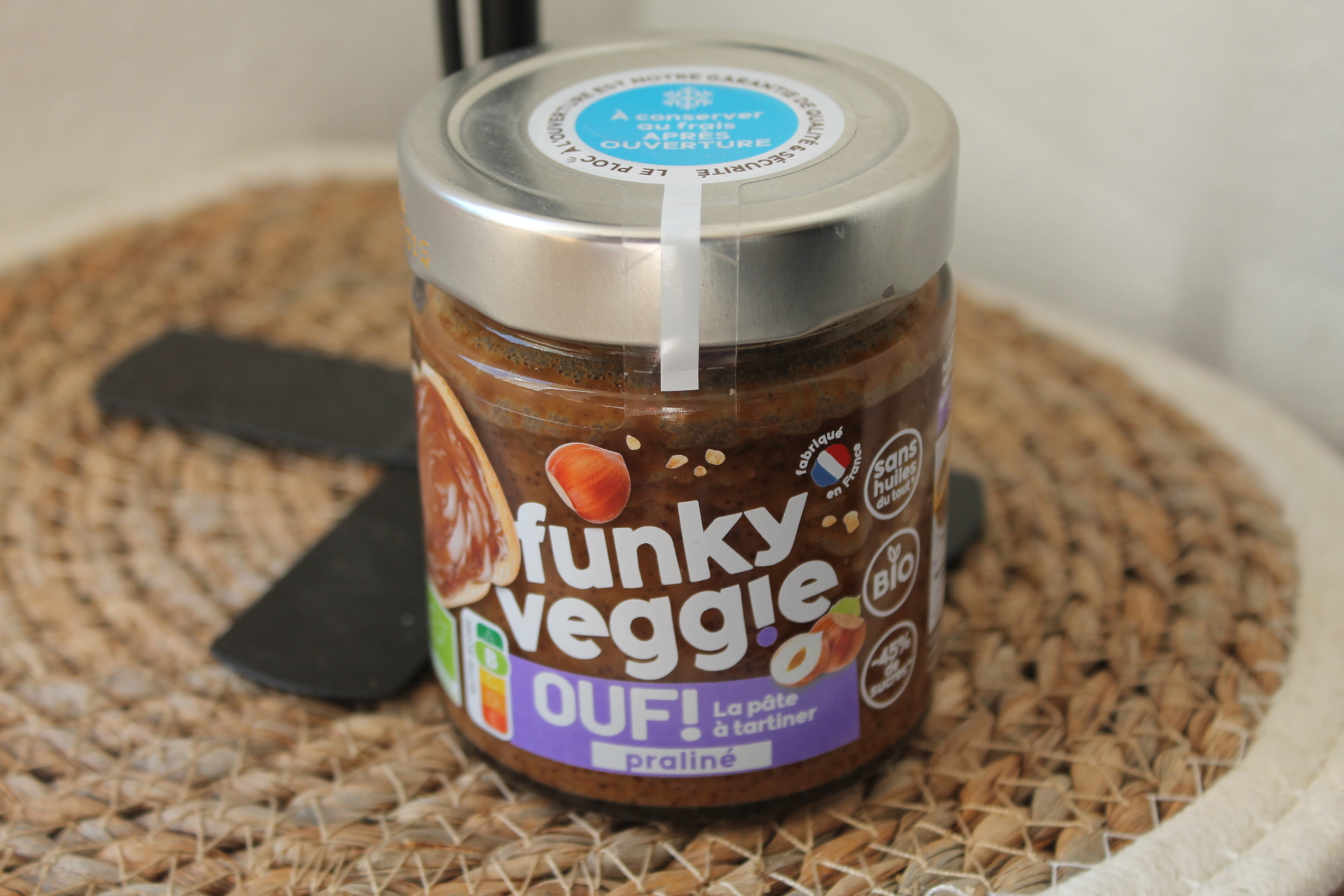 FUNKY VEGGIE – Pâte à tartiner Praliné 