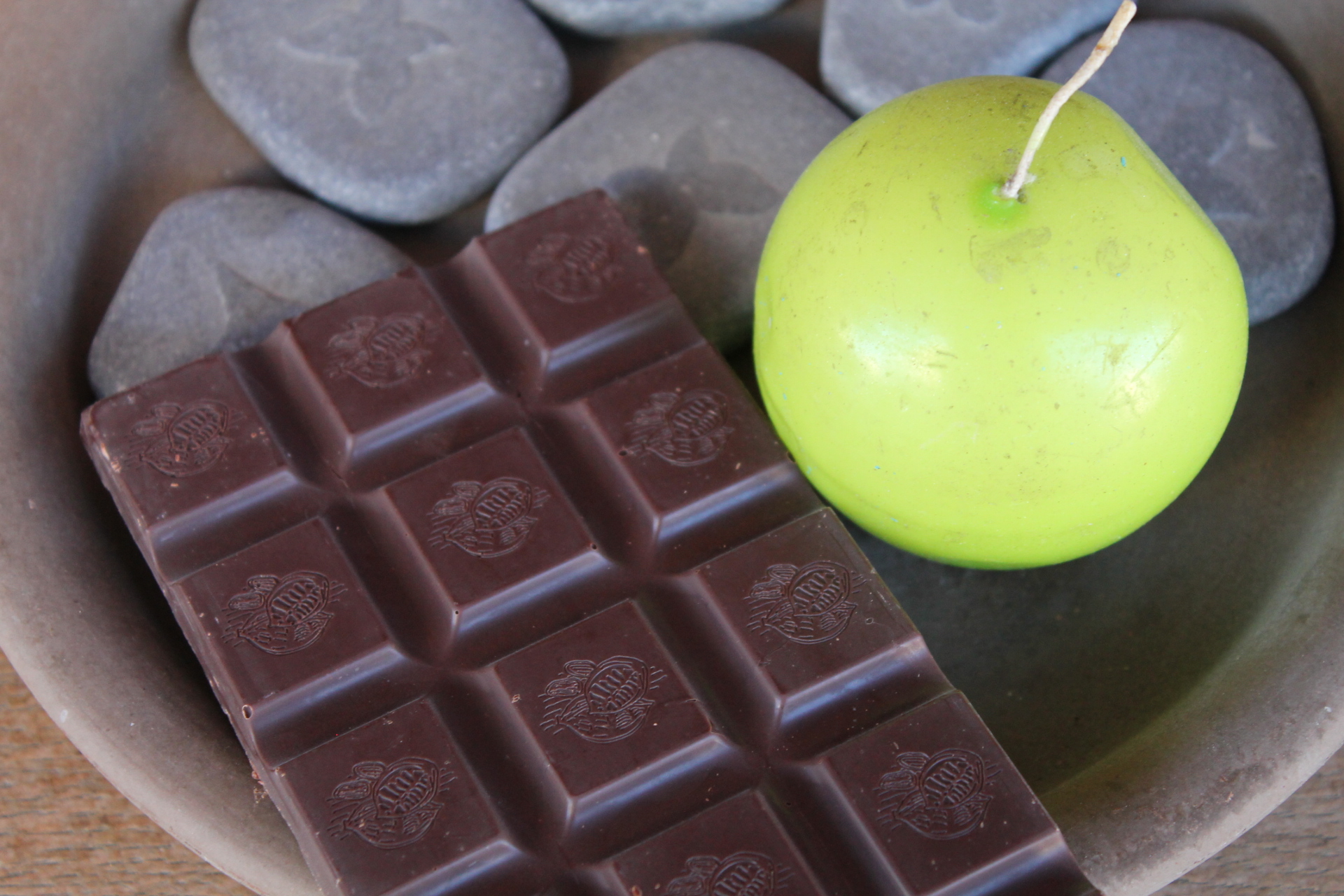 LES CHOCOLATS DE PAULINE - Tablette 100 % Cacao Pure Origine Pérou
