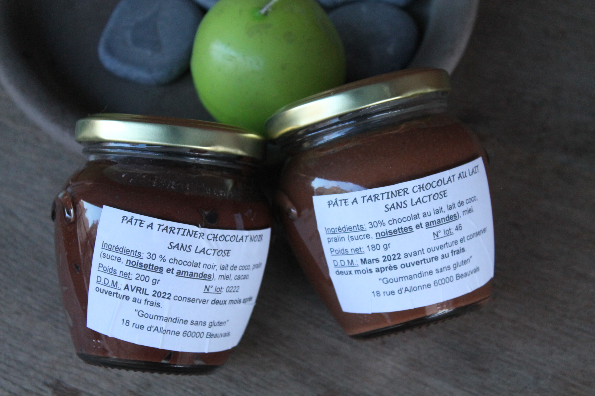 GOURMANDINE SANS GLUTEN - Les Pâtes à tartiner 