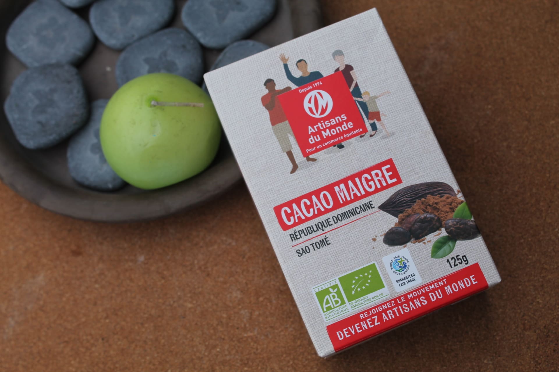 ARTISANS DU MONDE - Cacao maigre en poudre 