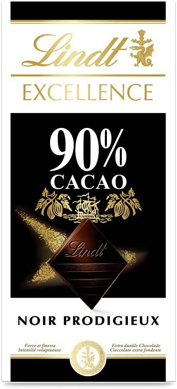LINDT EXCELLENCE - 90 % cacao noir prodigieux