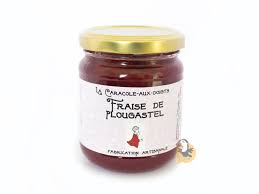 LA CARACOLE AUX DOIGTS - Confiture de fraise de Plougastel
