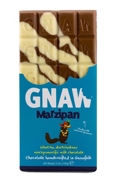 GNAW - Chocolat au lait et pâte d'amandes 