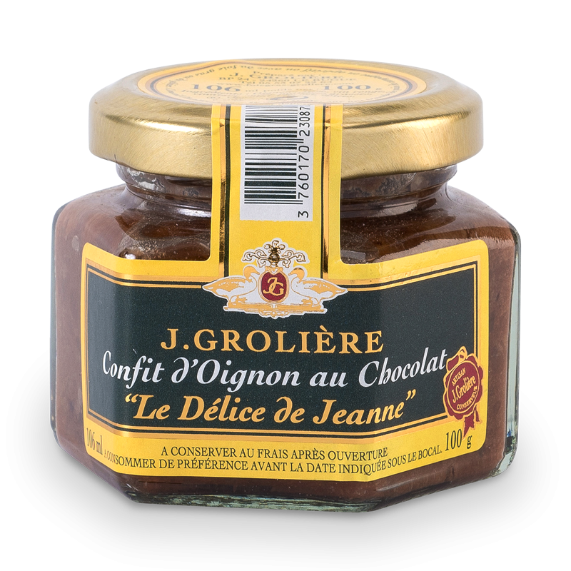 MAISON GROLIERE - Le Délice de Jeanne confit d'oignon au chocolat 