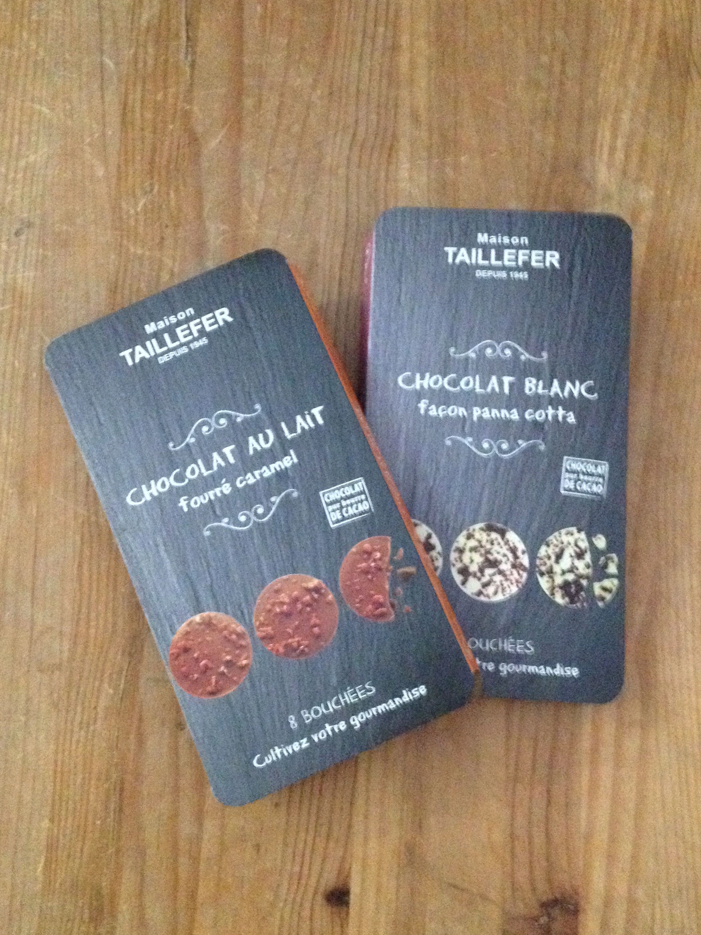 MAISON TAILLEFER - Chocolat au lait fourré caramel 