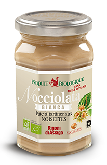 Nocciolata Bianca Pate a tartiner aux noisettes Rigoni Di Asiago 325gr