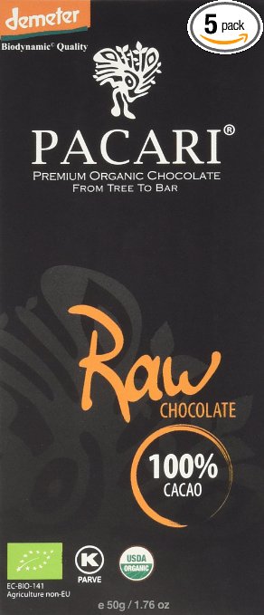 PACARI Tablette Cacao Cru 100 % 