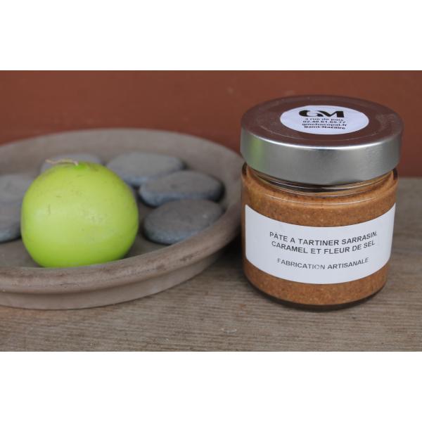 GM - Pâte à tartiner sarrasin, caramel et fleur de sel