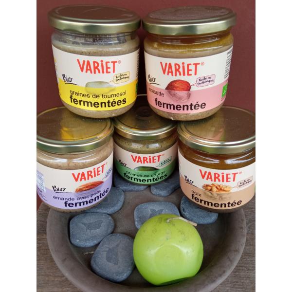 VARIET® -  Gamme des purées de fruits secs et de graines fermentées