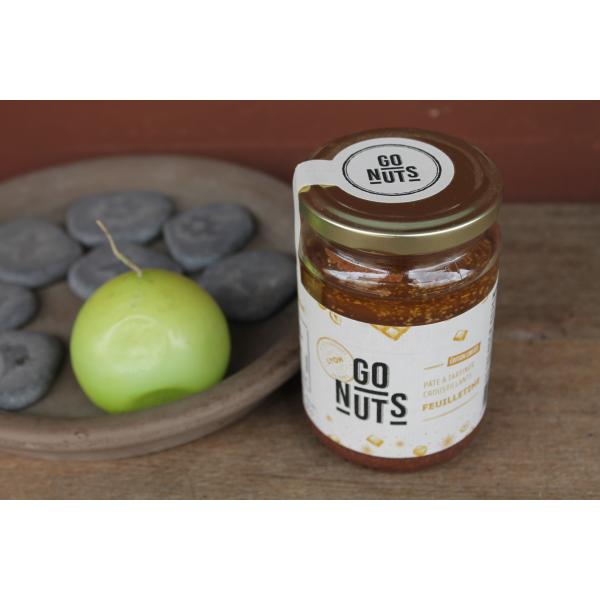 GO NUTS – Pâte à tartiner croustillante Feuilletine 